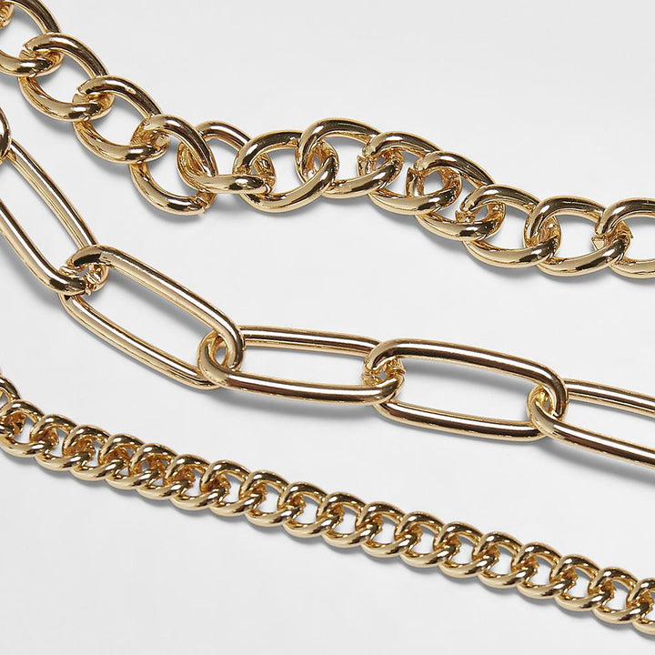 Urban Classics Layering Chain Necklace gold - Shop-Tetuan