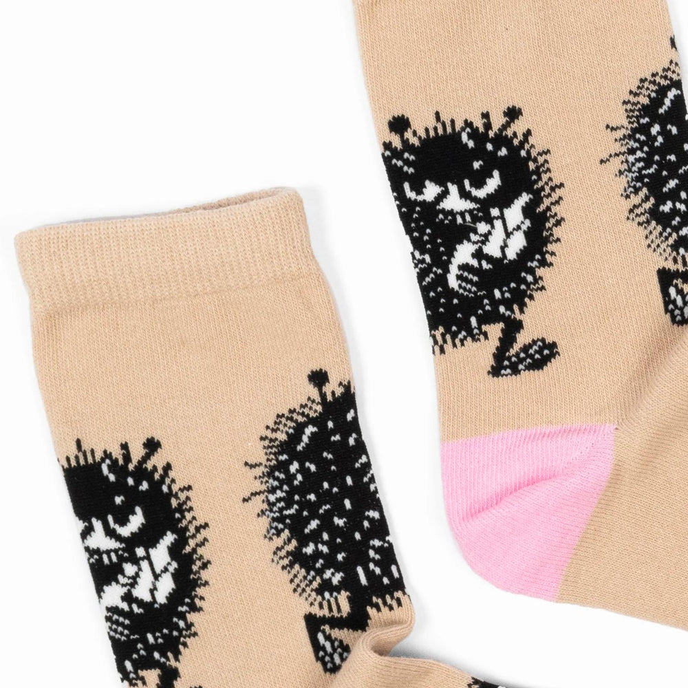 Moomin Haisuli Karkumatkalla socks beige - Shop-Tetuan