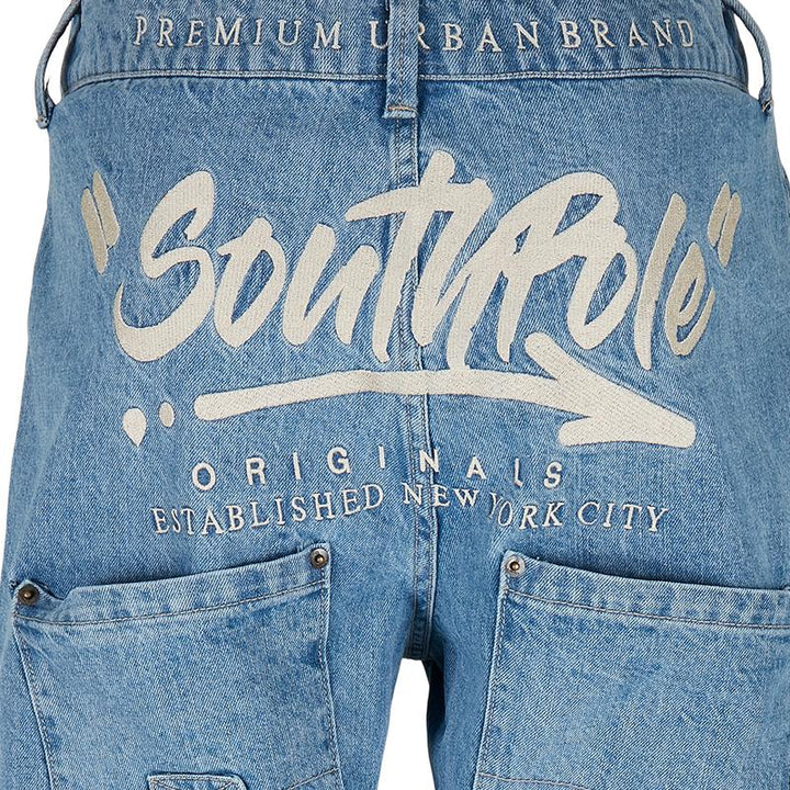 Southpole Script Denim mid blue - Shop-Tetuan