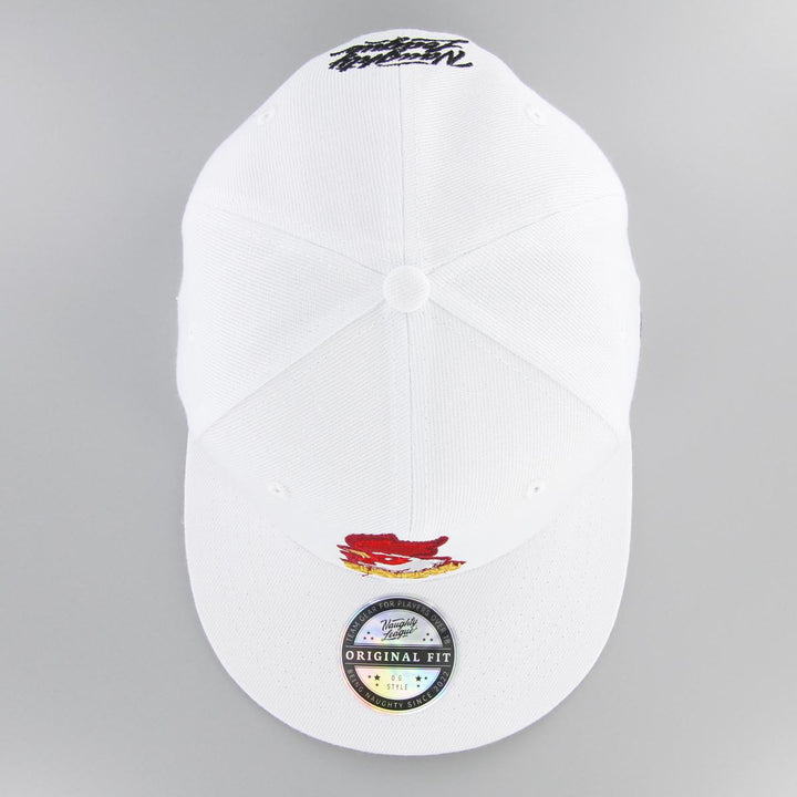 Naughty League California Cock Blocks snapback white - Shop-Tetuan