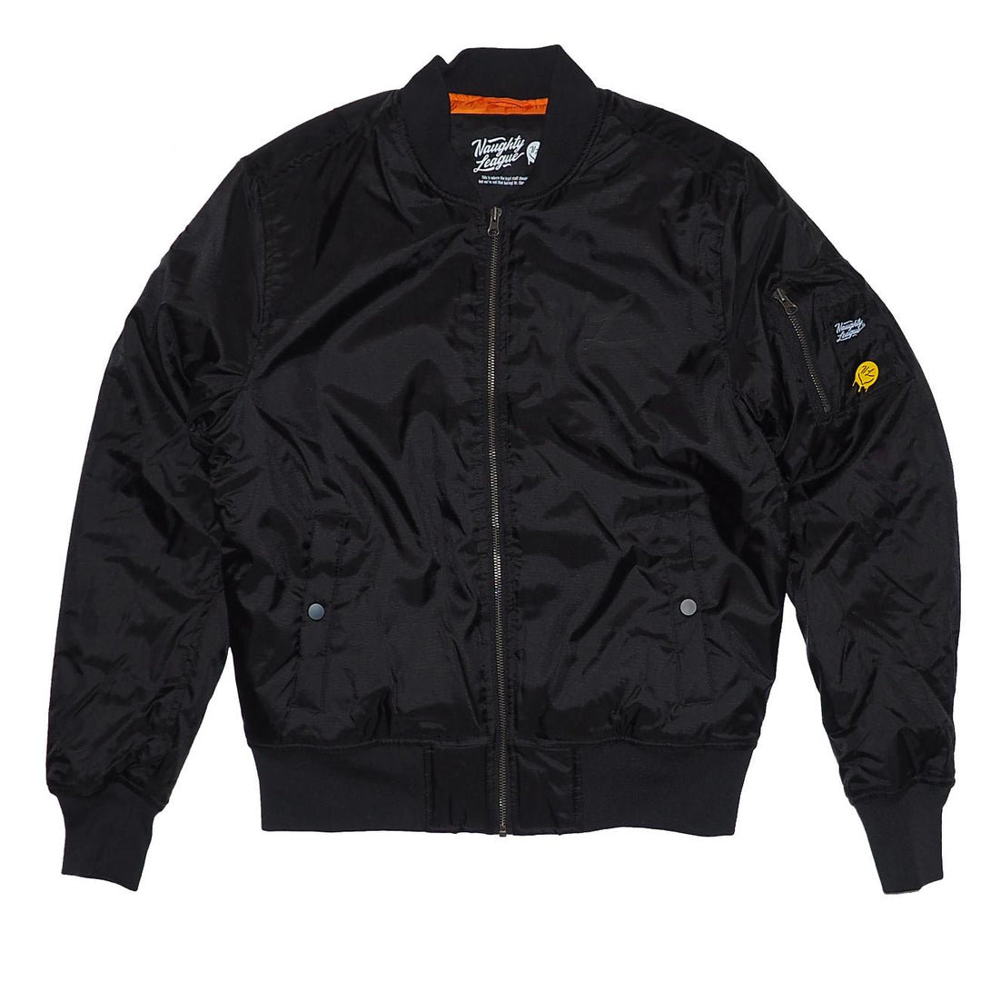 Naughty League Bomber Jacket black/black - Shop-Tetuan