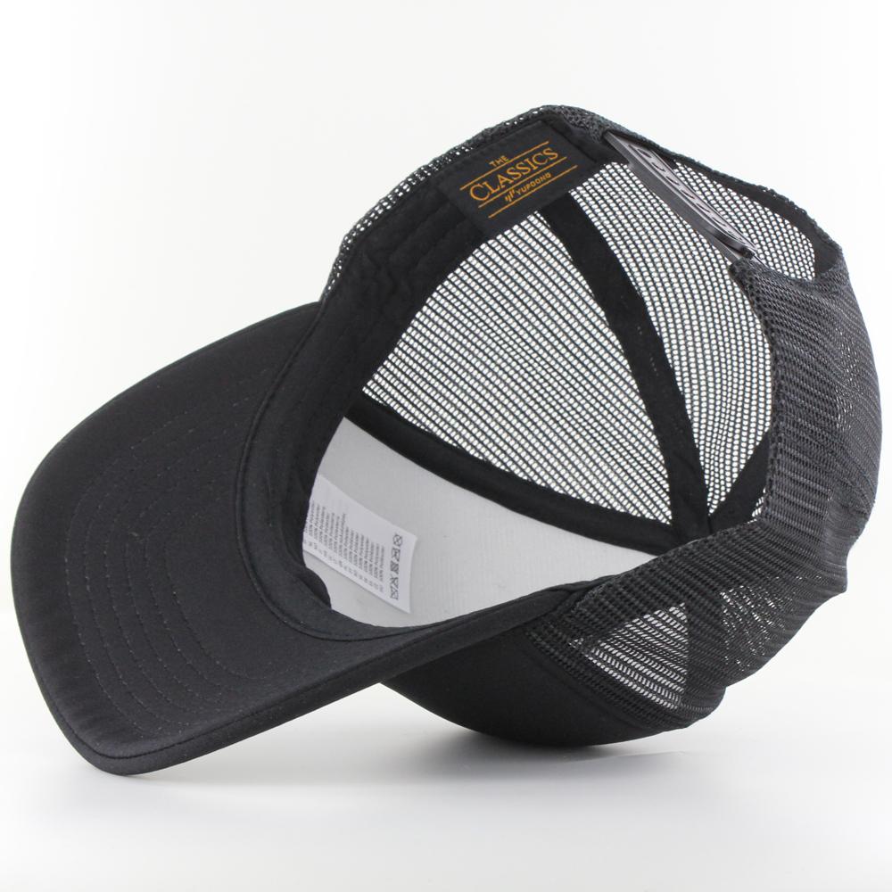 The Classics Yupoong foam trucker cap curved visor blk/blk/blk - Shop-Tetuan