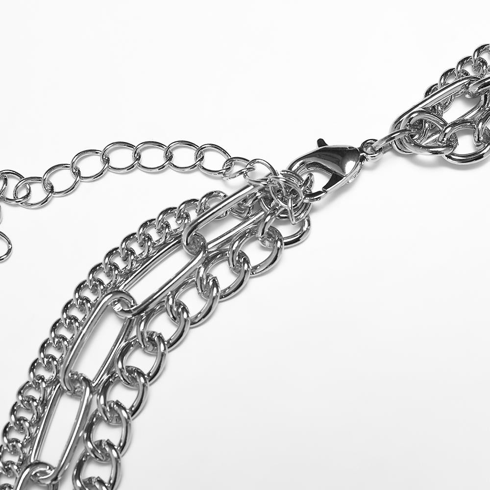 Urban Classics Layering Chain Necklace silver - Shop-Tetuan