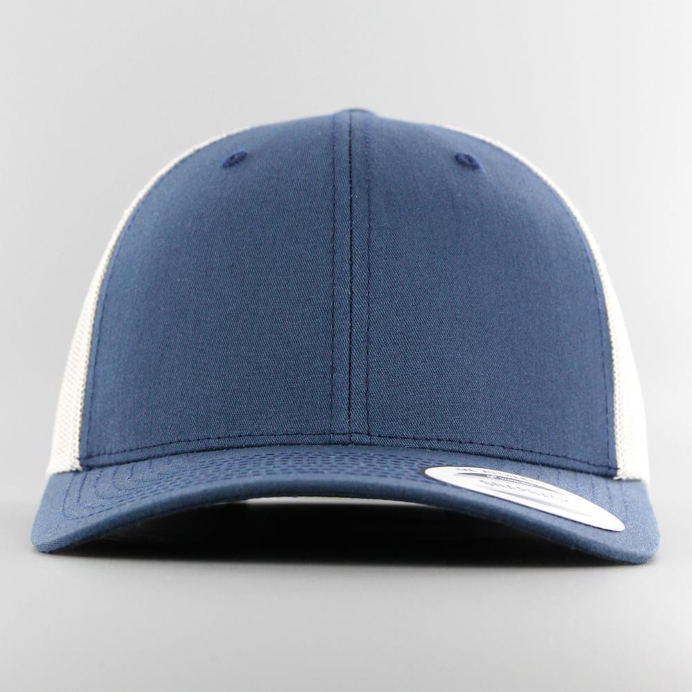 The Classics Yupoong Retro trucker 2-tone cap navy/silver - Shop-Tetuan