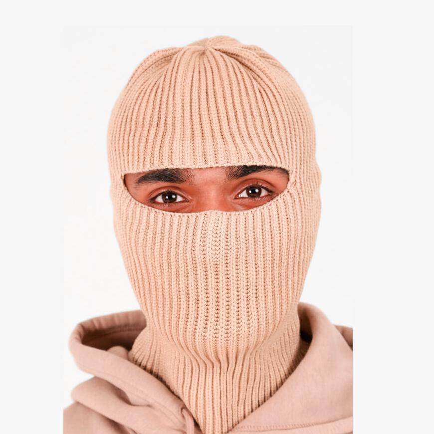 Urban Classics Knitted Balaclava beige - Shop-Tetuan