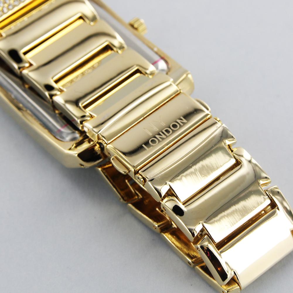 NY London Rectangular Watch gold - Shop-Tetuan