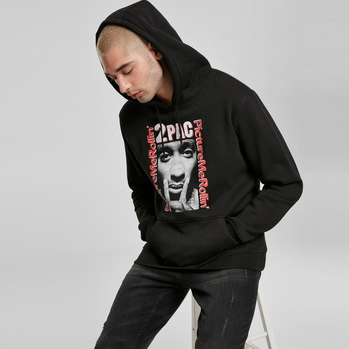 Mister Tupac Boxed In hoody black - Shop-Tetuan