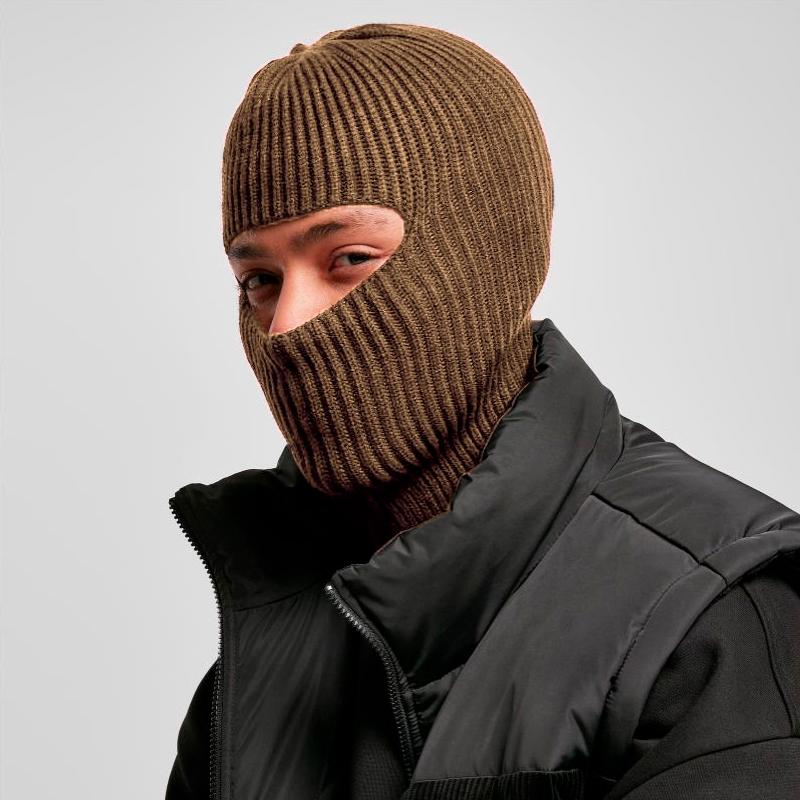 Urban Classics Knitted Balaclava olive - Shop-Tetuan