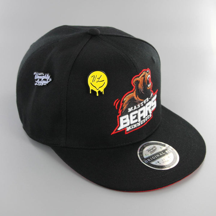 Naughty League Minnesota Masturbears snapback black - Shop-Tetuan