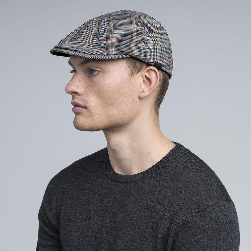 Kangol Pattern Flexfit cap grey pleid - Shop-Tetuan