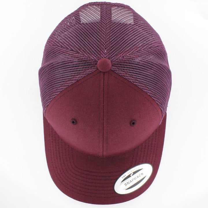 The Classics Yupoong Retro trucker cap maroon - Shop-Tetuan