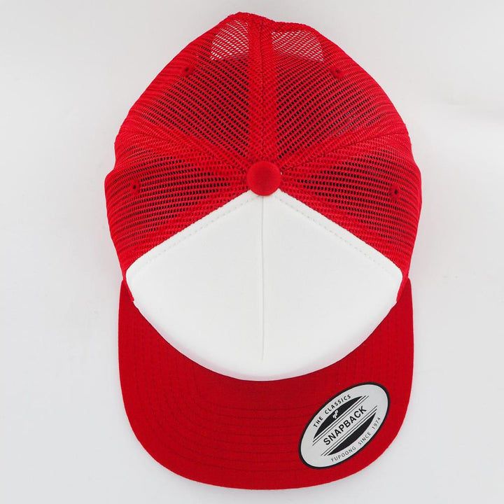 The Classics Yupoong foam trucker red/wht/red - Shop-Tetuan