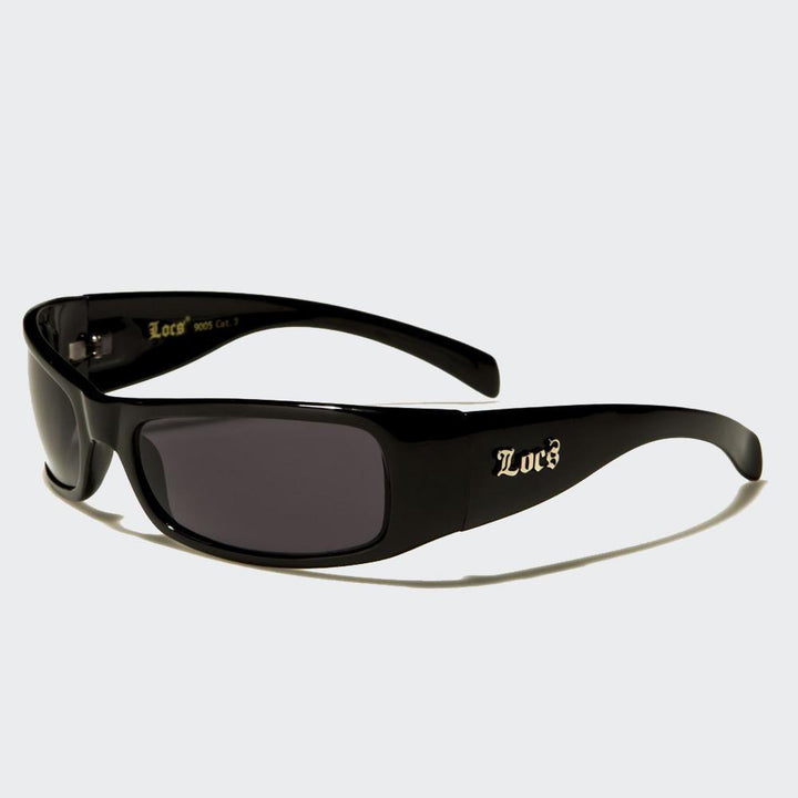 Locs Rectangle Sunglasses black - Shop-Tetuan