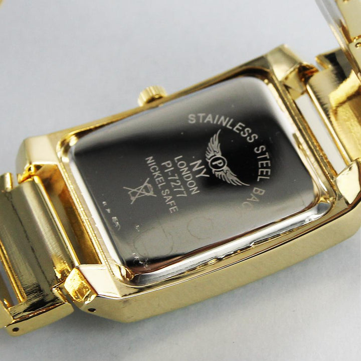 NY London Rectangular Watch gold - Shop-Tetuan