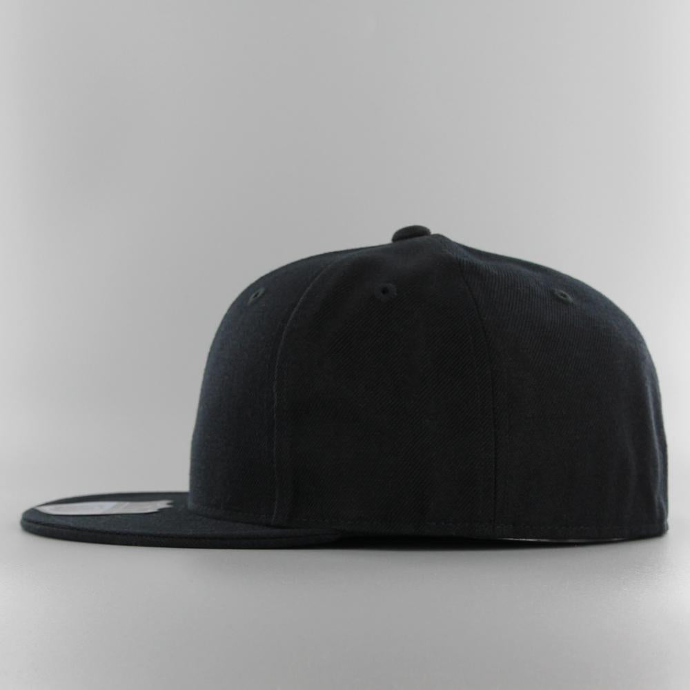 KB Ethos Plain Fitted cap black - Shop-Tetuan