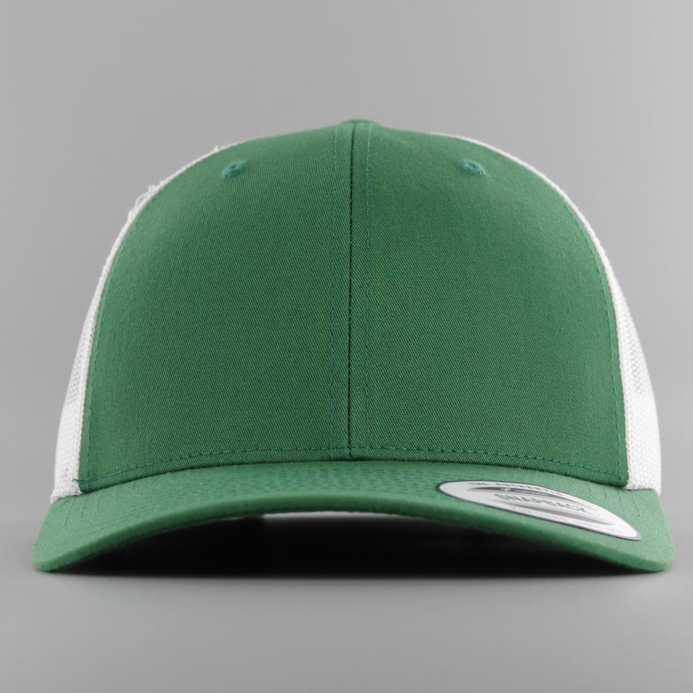 The Classics Yupoong Retro trucker 2-tone cap evergreen/white - Shop-Tetuan