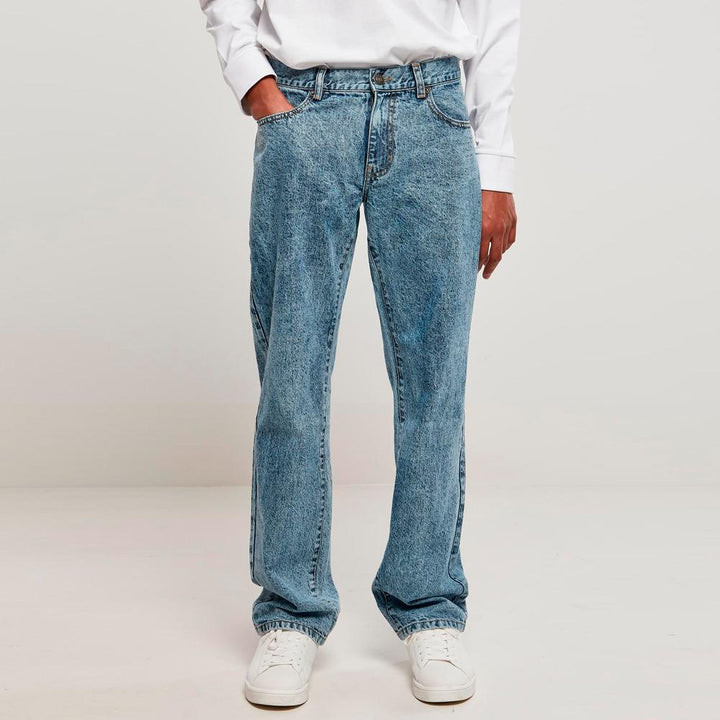 Urban Classics Organic Straight Leg Denim light skyblue acid - Shop-Tetuan