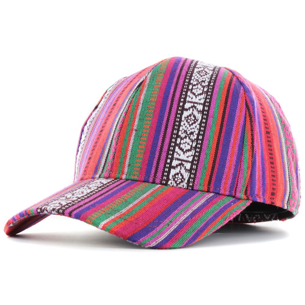 Aztec strapback cap multi/red - Shop-Tetuan