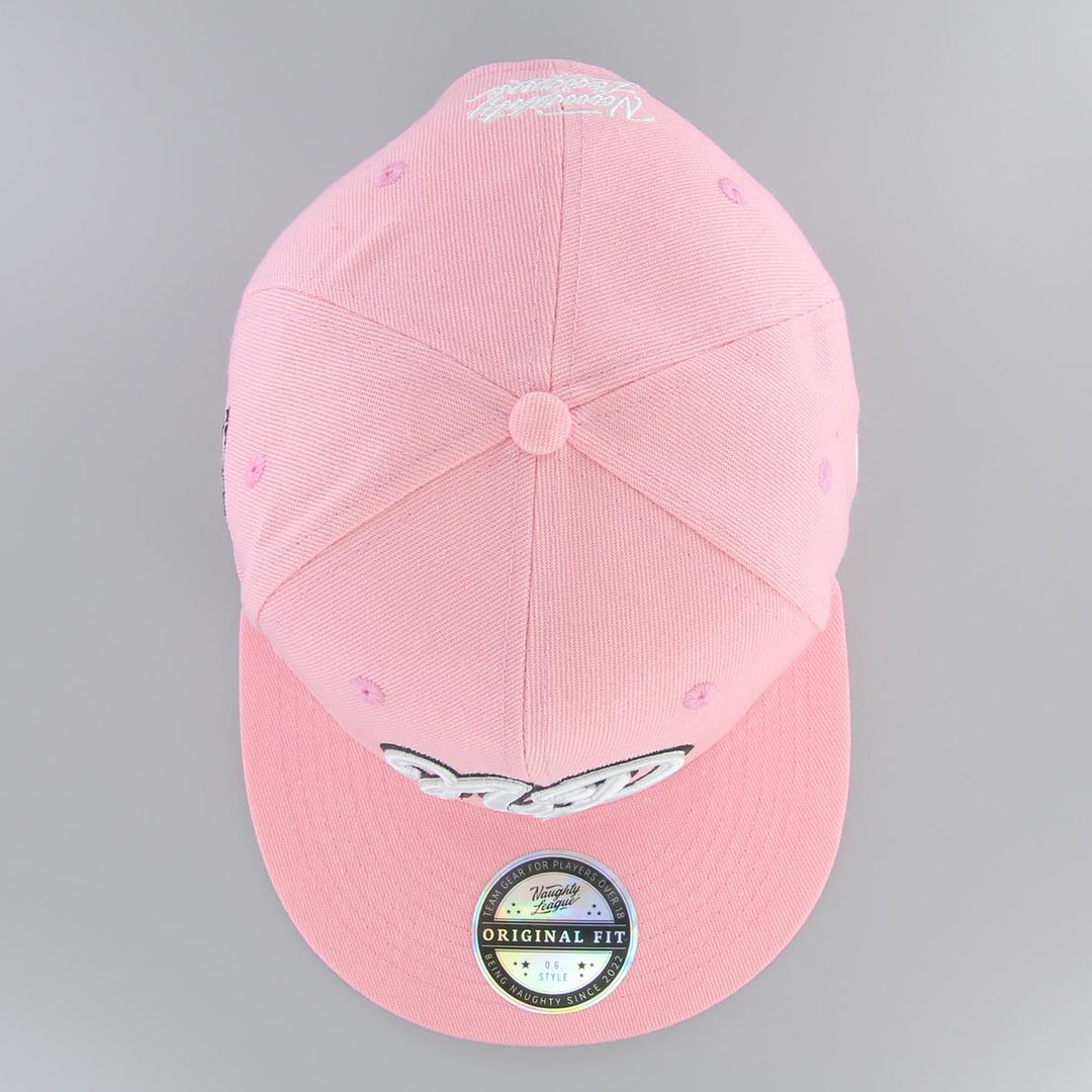 Naughty League New York Notorious Pigs snapback pink - Shop-Tetuan