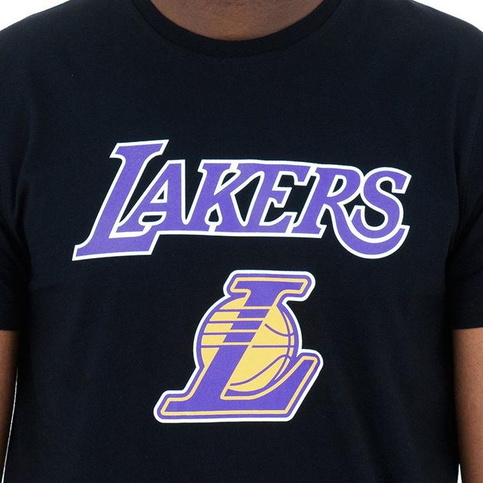 New Era Team Logo tee LA Lakers black - Shop-Tetuan