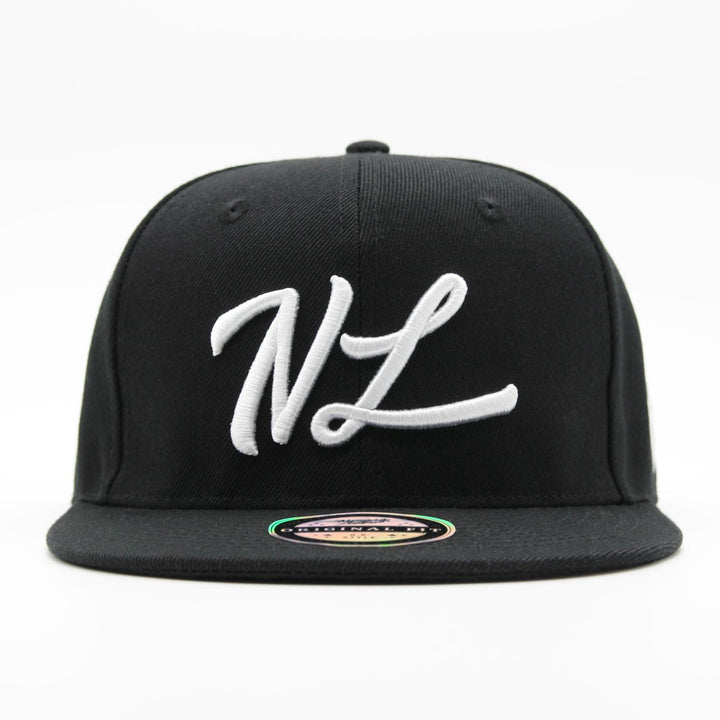 Naughty League Icon Basic Snapback black/white - Shop-Tetuan