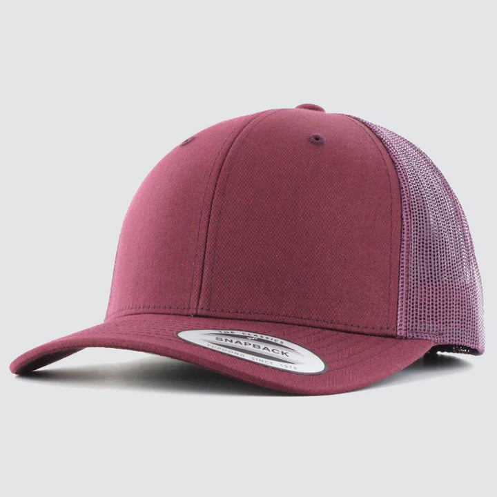 The Classics Yupoong Retro trucker cap maroon - Shop-Tetuan