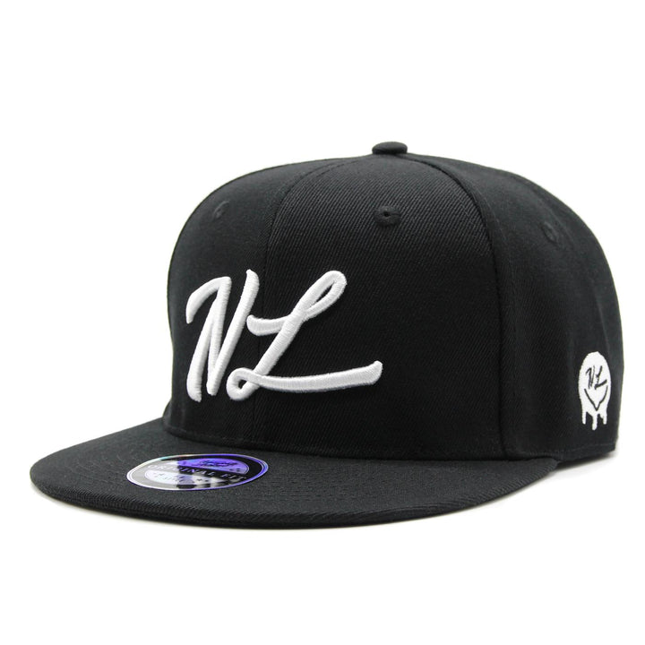 Naughty League Icon Basic Snapback black/white - Shop-Tetuan