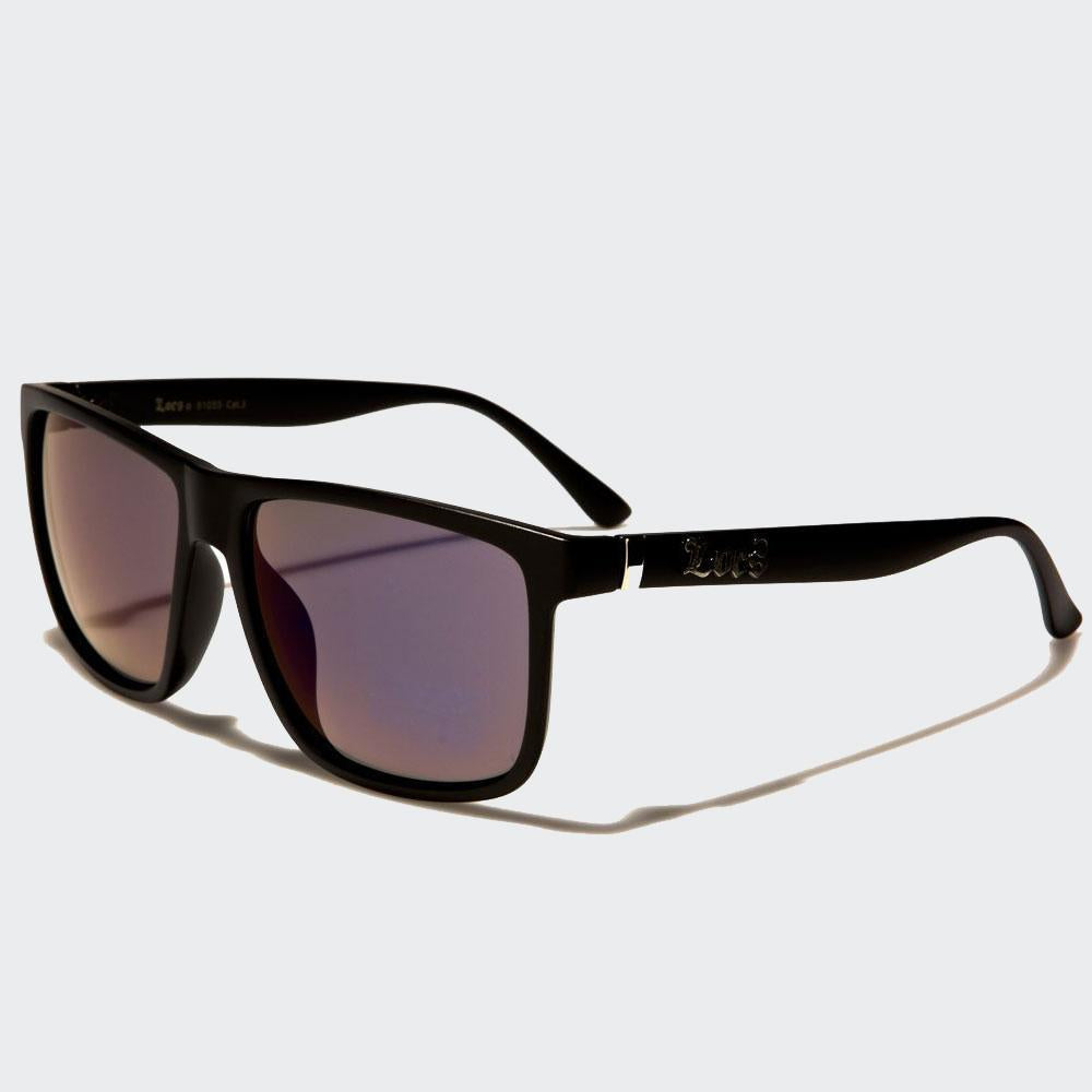 Locs Classic Unisex Sunglasses matt blk/blue - Shop-Tetuan