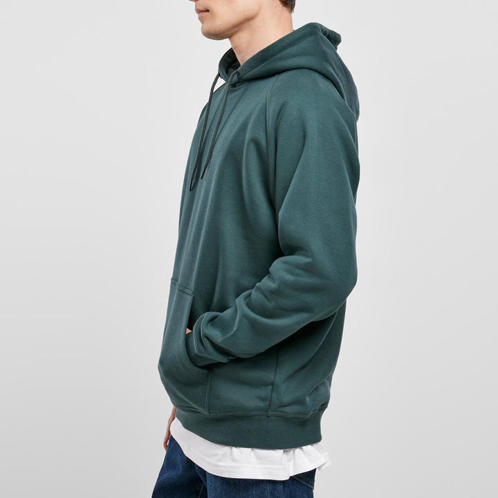 Urban Classics blank hoody bottlegreen - Shop-Tetuan