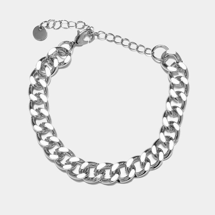 Urban Classics Big Saturn Basic Bracelet silver - Shop-Tetuan