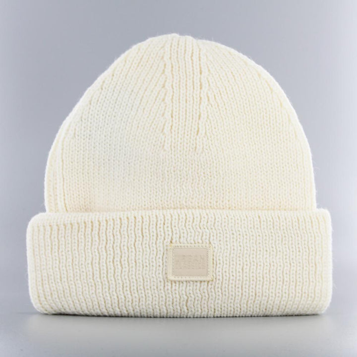 Urban Classics Knitted Wool Beanie whitesand - Shop-Tetuan