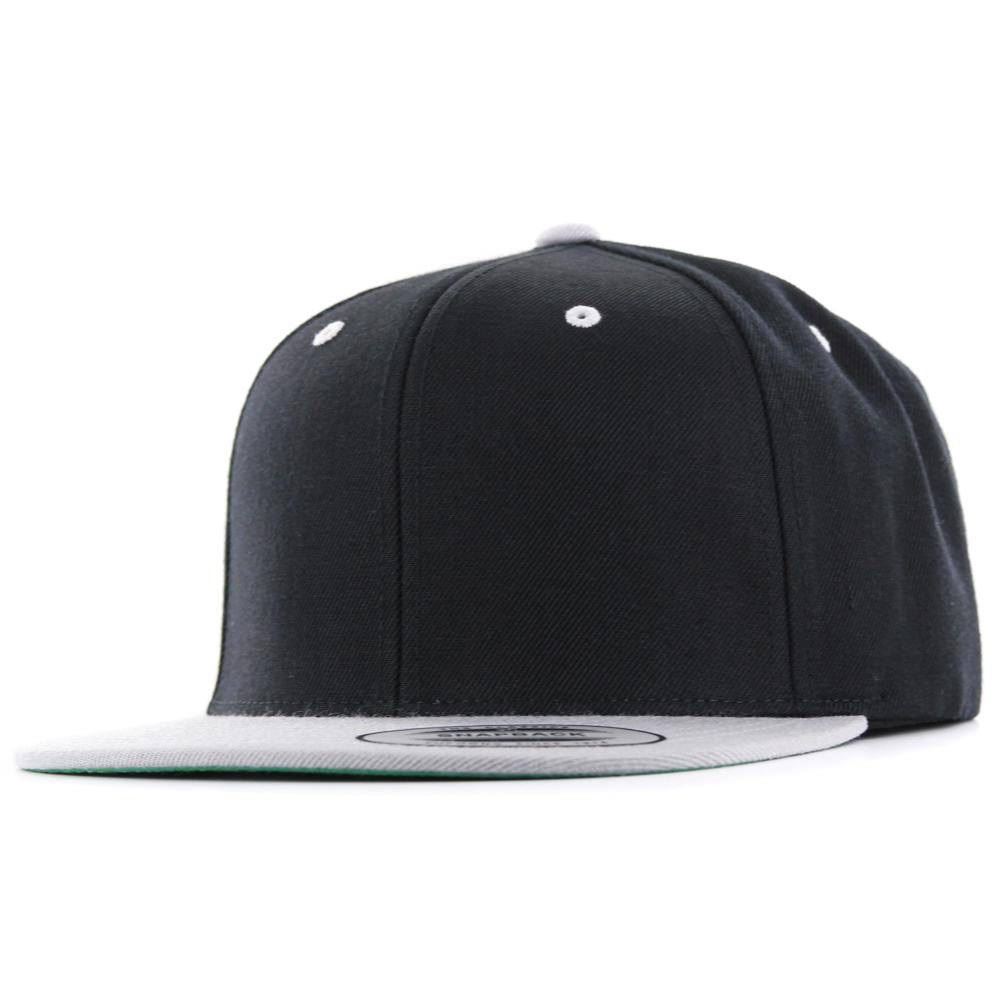 The Classics Yupoong snapback black/silver - Shop-Tetuan