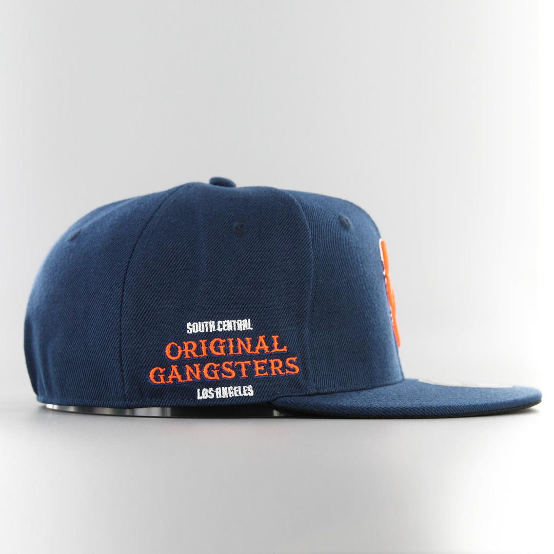 Naughty League South Central Original Gangsters fitted navy/orange - Shop-Tetuan