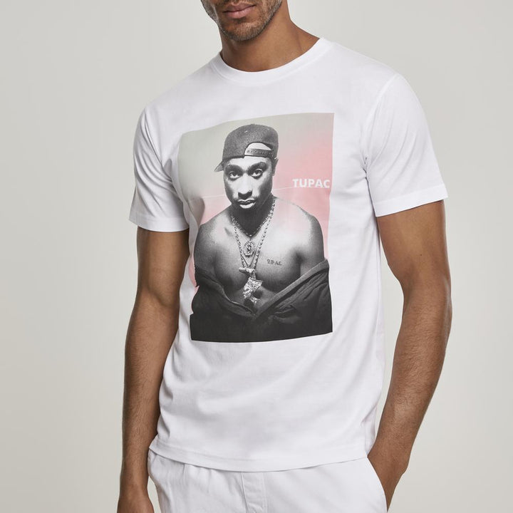 Mister Tupac Afterglow tee white - Shop-Tetuan