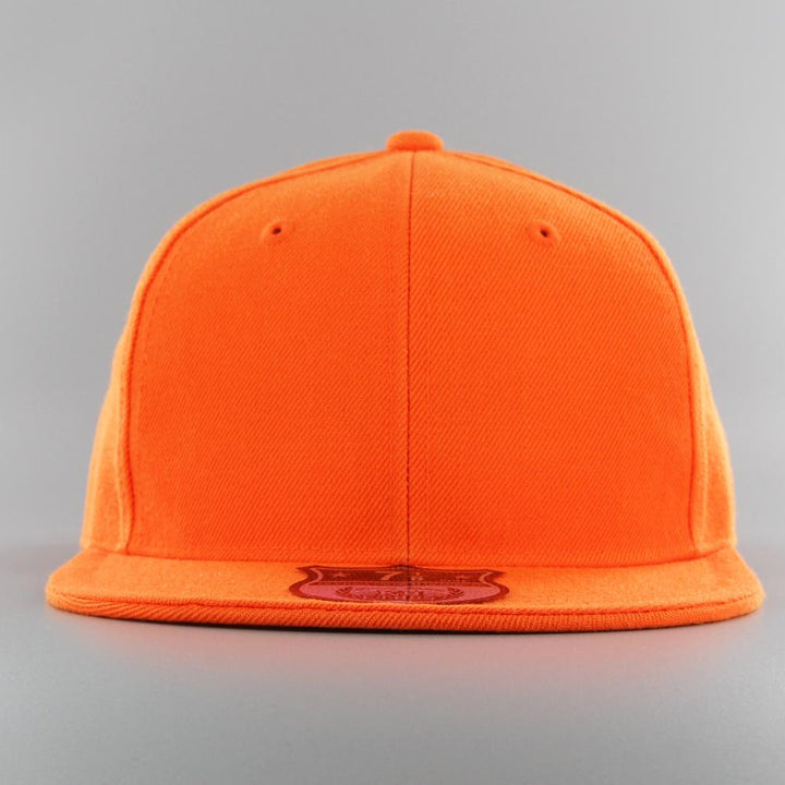 KB Ethos Plain Fitted cap orange - Shop-Tetuan