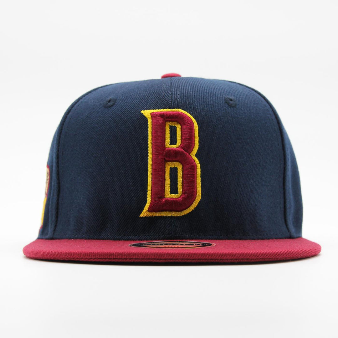 Naughty League Boston Beaver Hunters Letter Logo snapback navy/mar - Shop-Tetuan