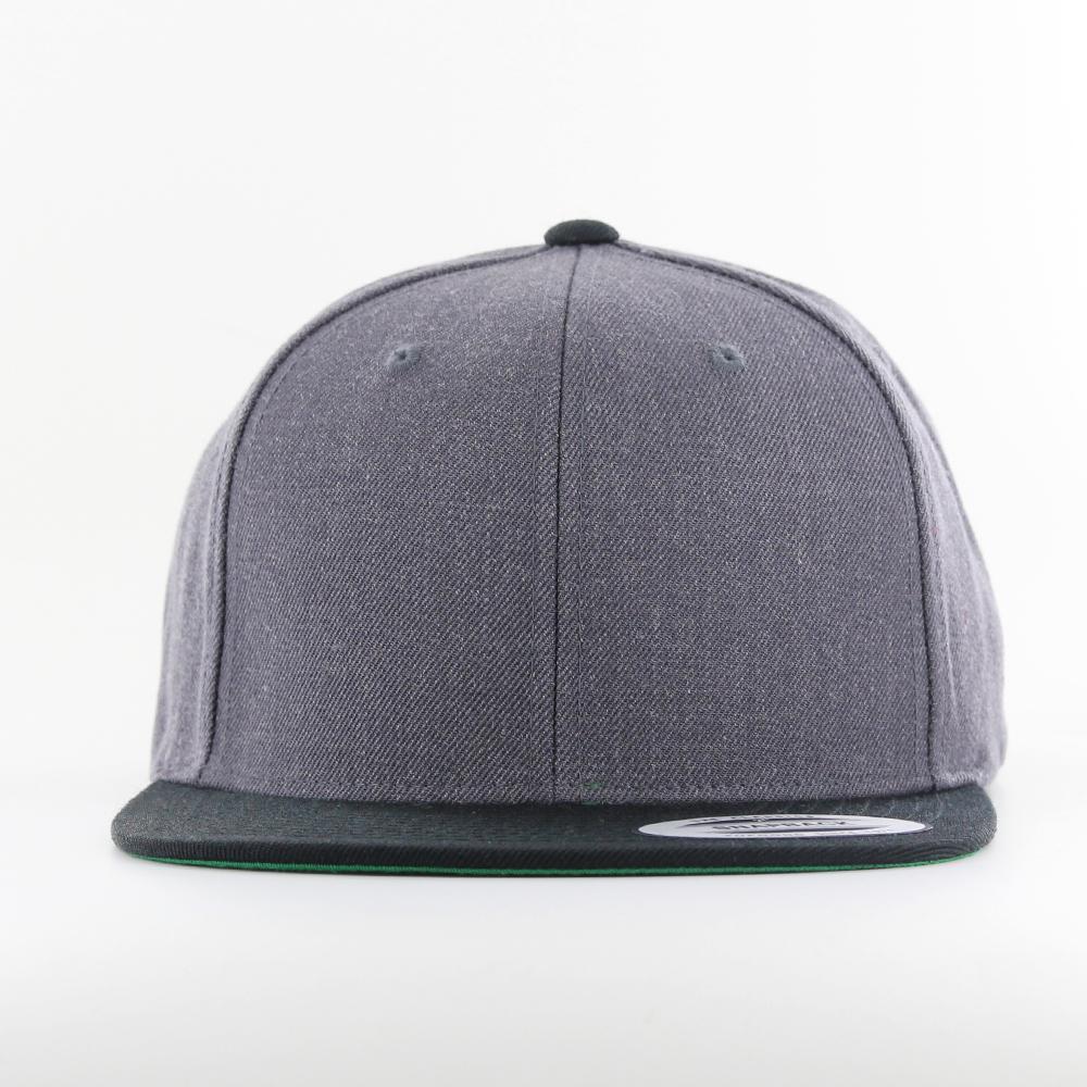 The Classics Yupoong snapback charcoal/blk - Shop-Tetuan