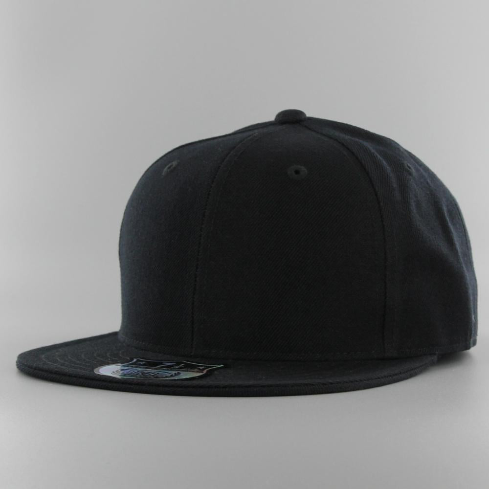 KB Ethos Plain Fitted cap black - Shop-Tetuan