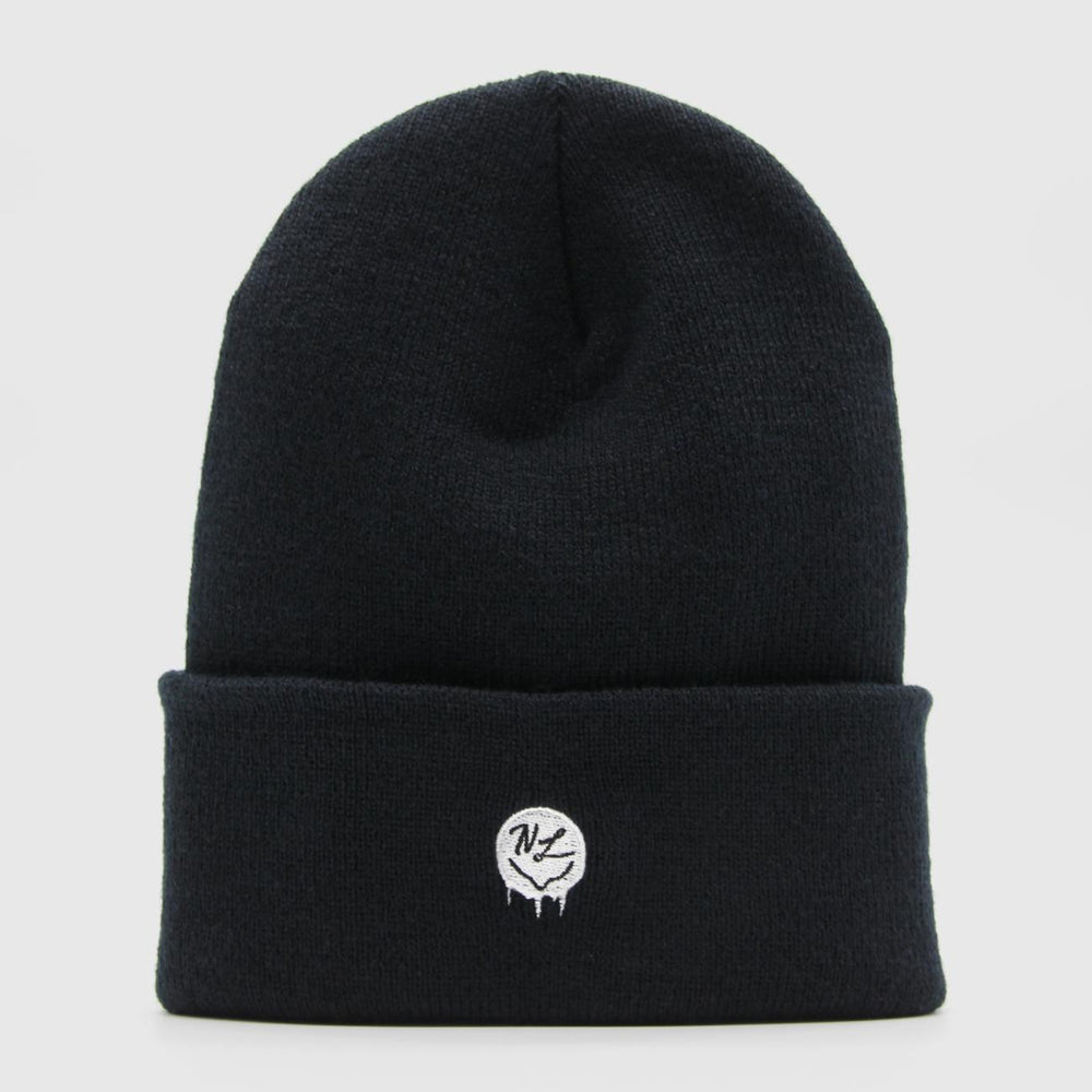 Naughty League Branded Cuff Beanie black - Shop-Tetuan