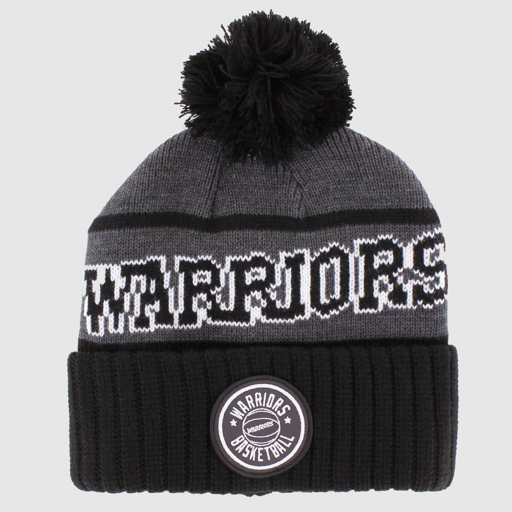 Mitchell & Ness Reflective Patch knit GS Warriors black - Shop-Tetuan