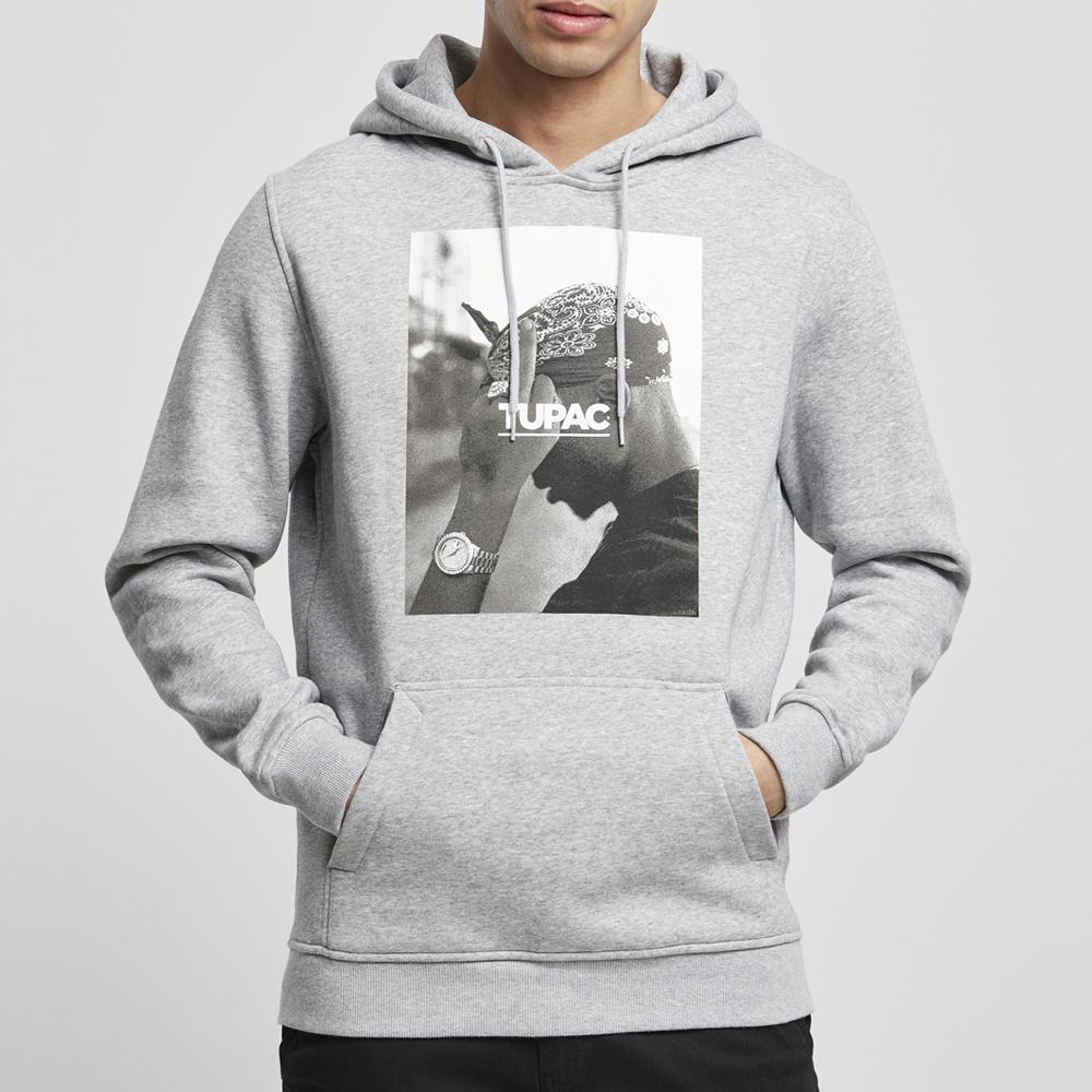 Mister 2Pac F*ck the World Hoody heather grey - Shop-Tetuan