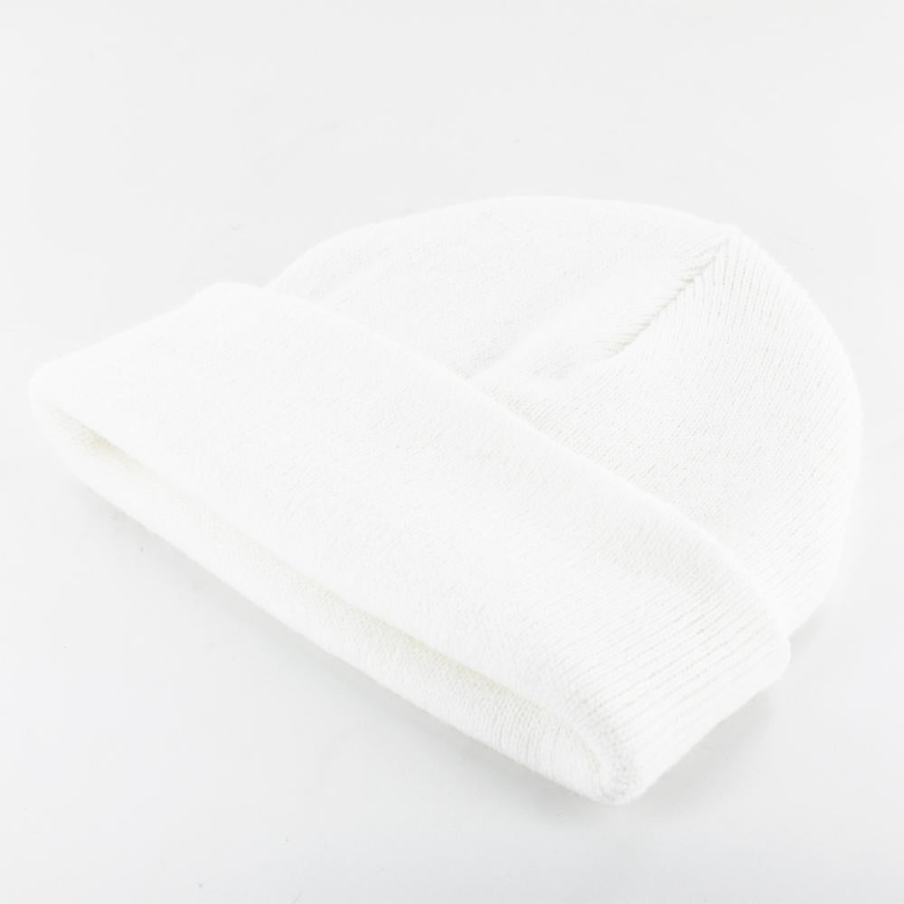 Yupoong heavyweight beanie white - Shop-Tetuan