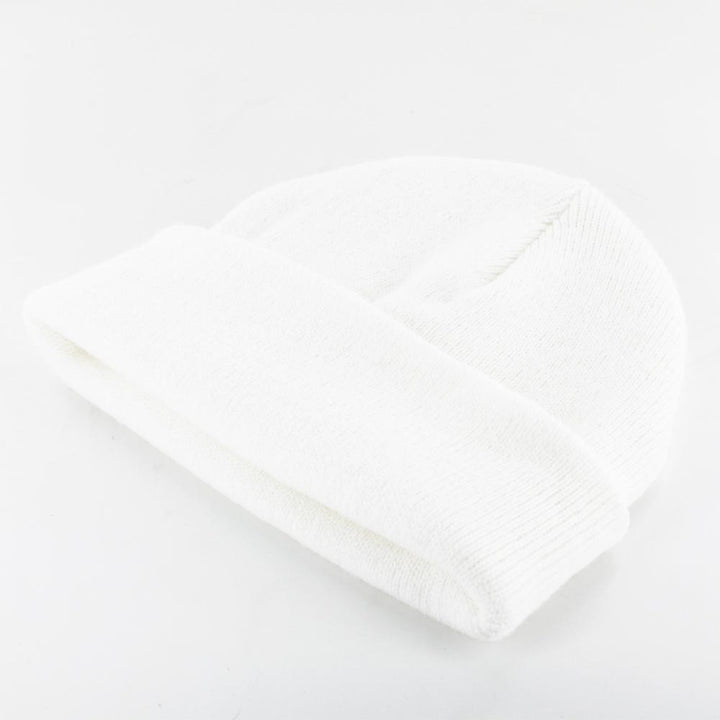 Yupoong heavyweight beanie white - Shop-Tetuan