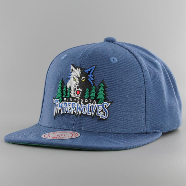 Mitchell & Ness NBA Team Ground 2.0 snapback M Timberwolves blue - Shop-Tetuan