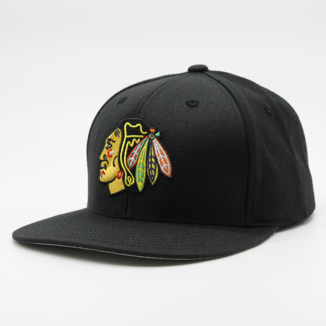 American Needle 400 Series snapback  Chicago Blackhawks black - Shop-Tetuan