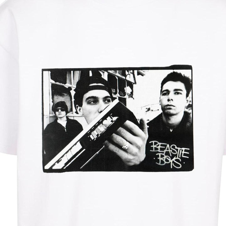 Mister Beastie Boys Check your Head Oversize Tee white - Shop-Tetuan