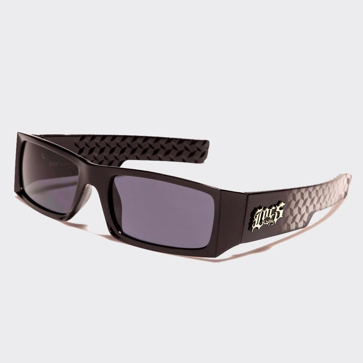 Locs Rectangle sunglasses black - Shop-Tetuan