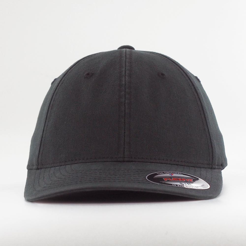 Flexfit Garment Washed cotton cap black - Shop-Tetuan