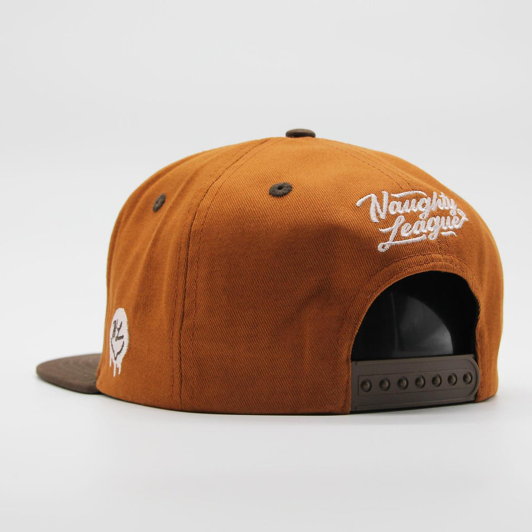 Naughty League Los Angeles Dope Heads Joint snapback beige/brown - Shop-Tetuan