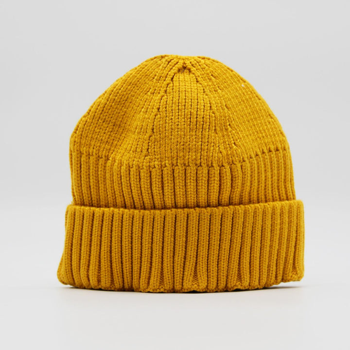 Major Wear Short Rib Beanie yellow - Shop-Tetuan